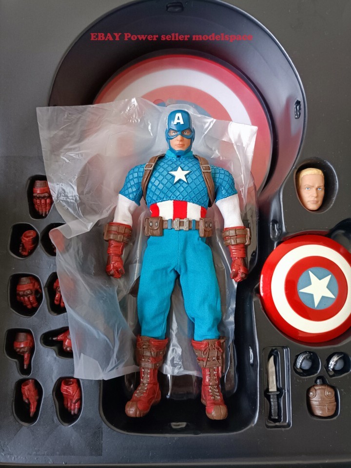 Mezco Toys One:12 Captain America Action Figure Collection IN STOCK