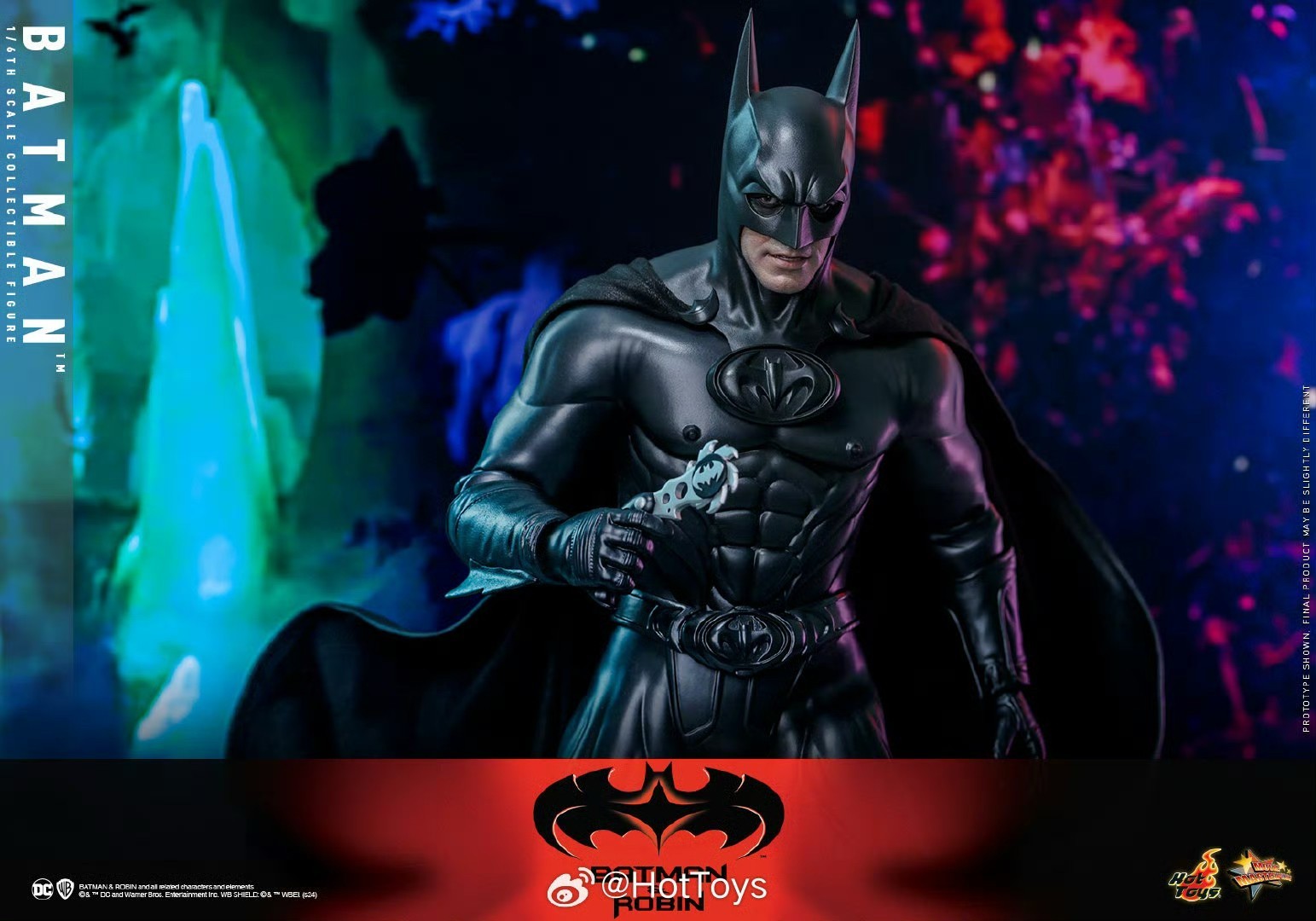 Ready! New Hot Toys MMS786 Batman &amp; Robin - Batman 1/6 Collectible Action Figure