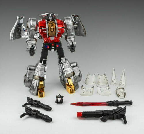 Reissue! New Gigapower Gigasaurs GP HQ-04R HQ04R Graviter Dinobots Chrome Ver.
