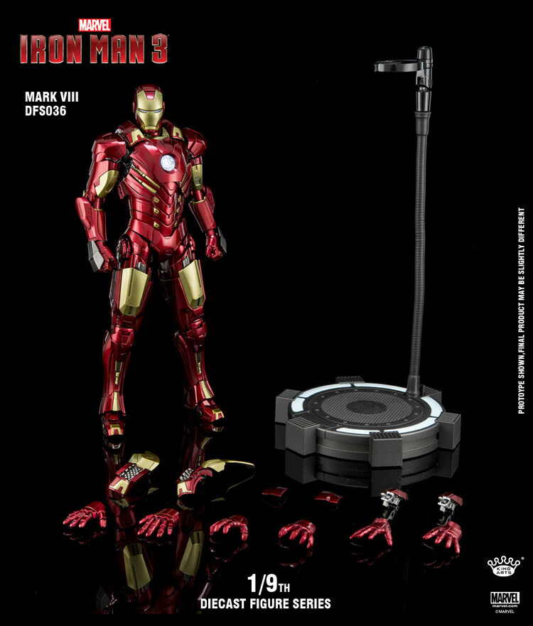 King Arts 1/9 Avengers : Age of Ultron Iron Man MK8 Iron Man MARK8 Figure