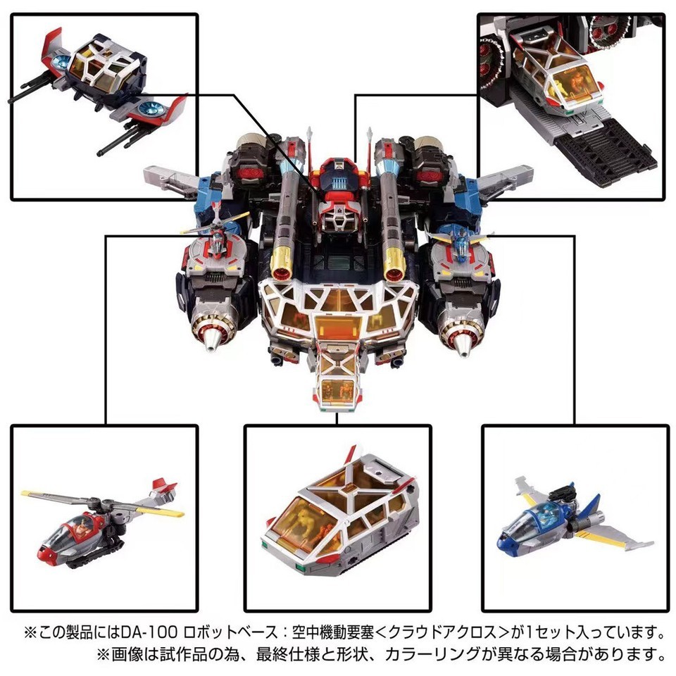 NEW Takara Tomy TOYS Diaclone DA-100 &amp; DA-95 ROBOT Toy model In Stock