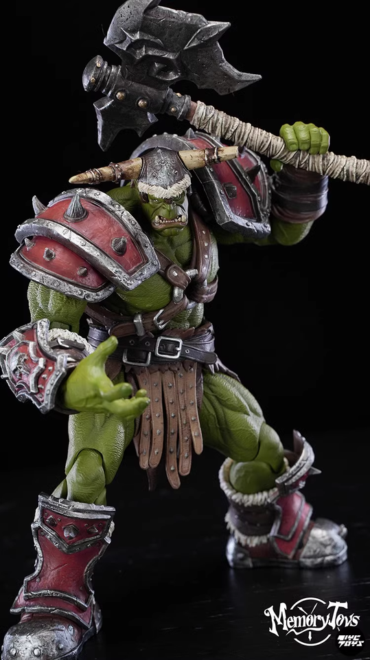 NEW Memory Toys 1/12 Orc Warchief Kargath Bladefist Action Figure In Stock