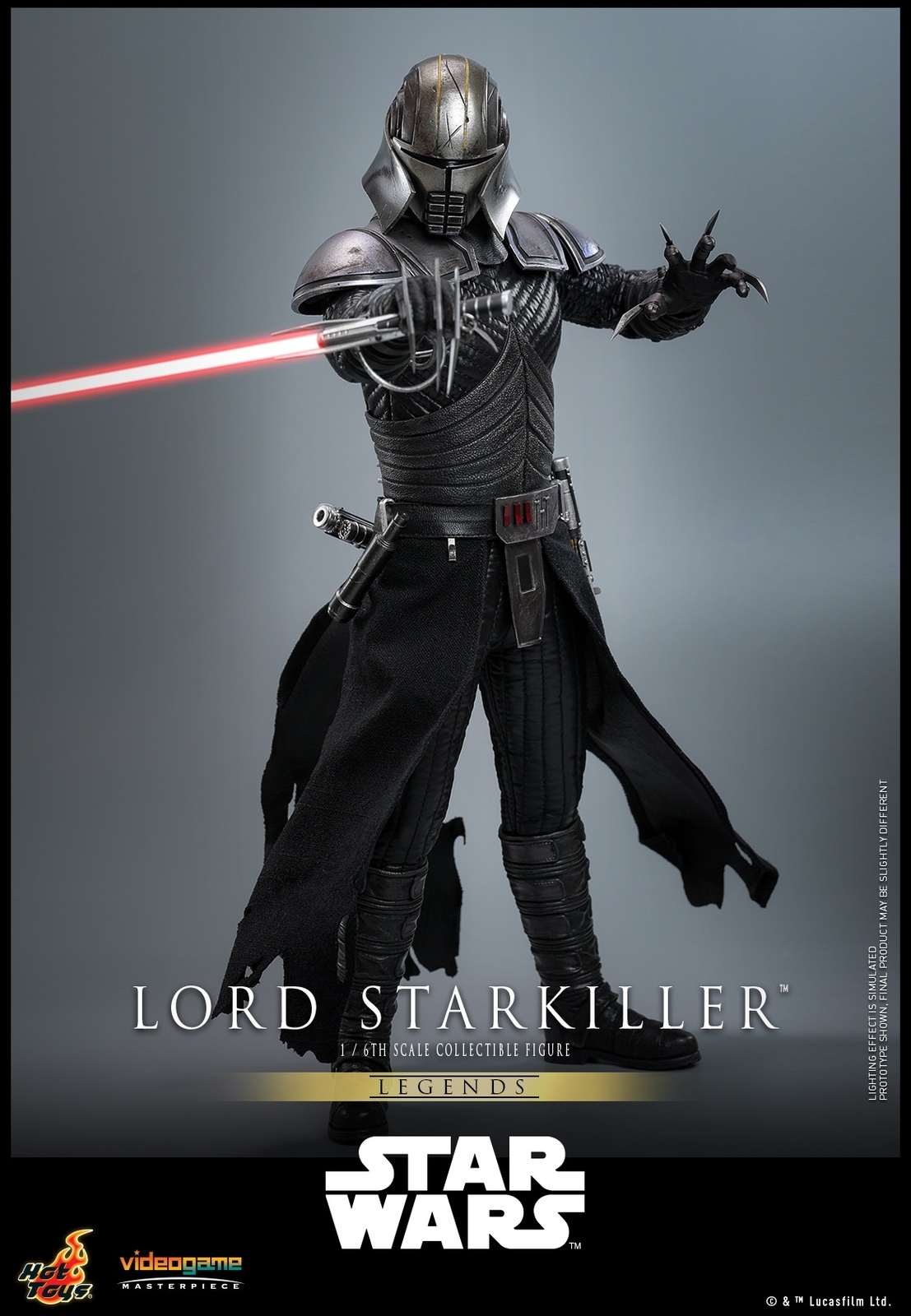 In Stock New Hot Toys VGM63 Star Wars Lord Starkiller Normal Edition Figure