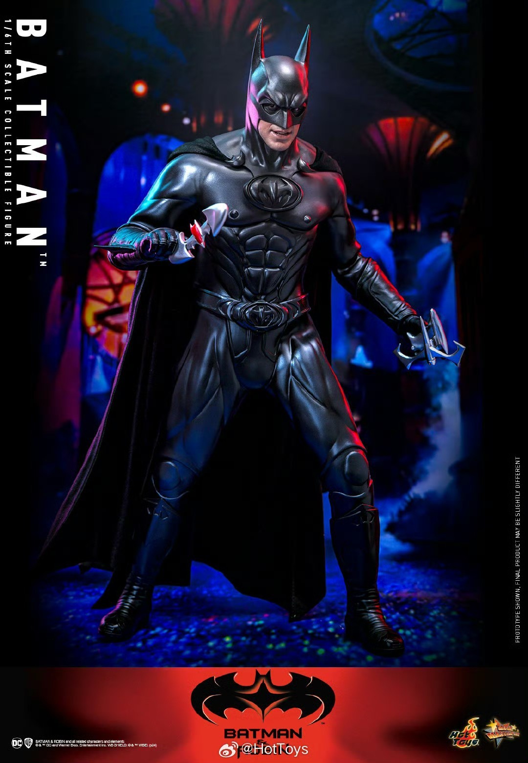 Ready! New Hot Toys MMS786 Batman &amp; Robin - Batman 1/6 Collectible Action Figure
