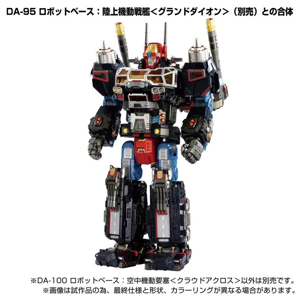 NEW Takara Tomy TOYS Diaclone DA-100 &amp; DA-95 ROBOT Toy model In Stock