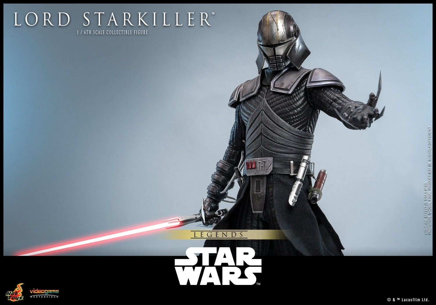 In Stock New Hot Toys VGM63 Star Wars Lord Starkiller Normal Edition Figure