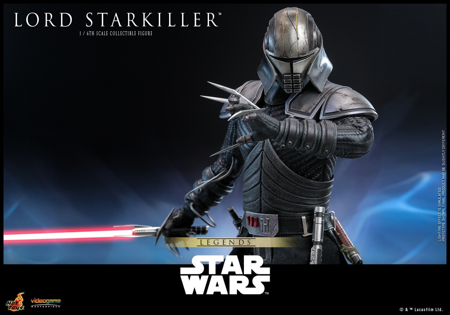 In Stock New Hot Toys VGM63 Star Wars Lord Starkiller Normal Edition Figure