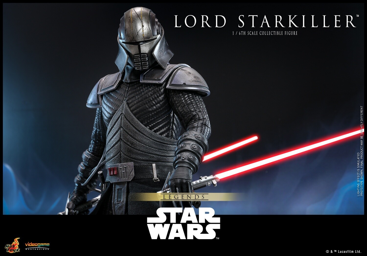In Stock New Hot Toys VGM63 Star Wars Lord Starkiller Normal Edition Figure