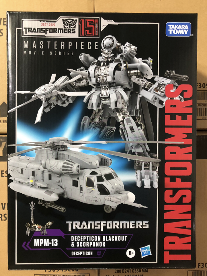 Ready! New Takara Tomy Masterpiece Series MPM-13 Blackout Transforms Figure Toy
