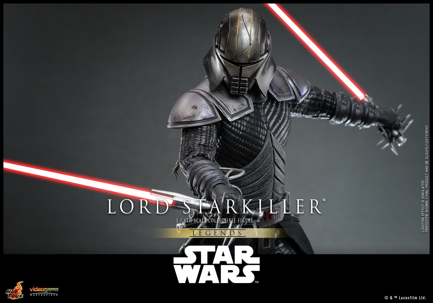 In Stock New Hot Toys VGM63 Star Wars Lord Starkiller Normal Edition Figure