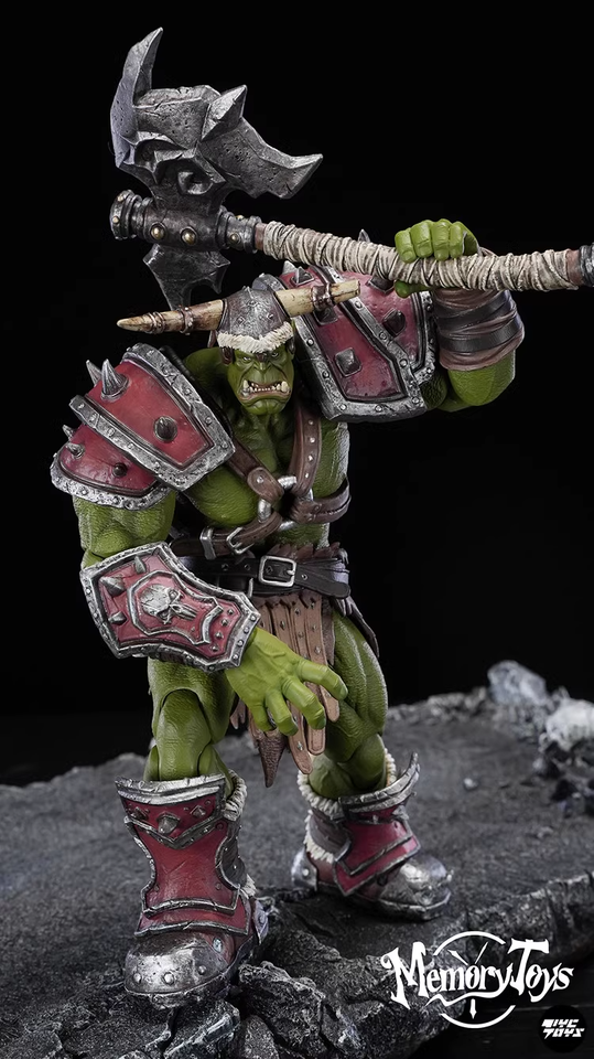 NEW Memory Toys 1/12 Orc Warchief Kargath Bladefist Action Figure In Stock