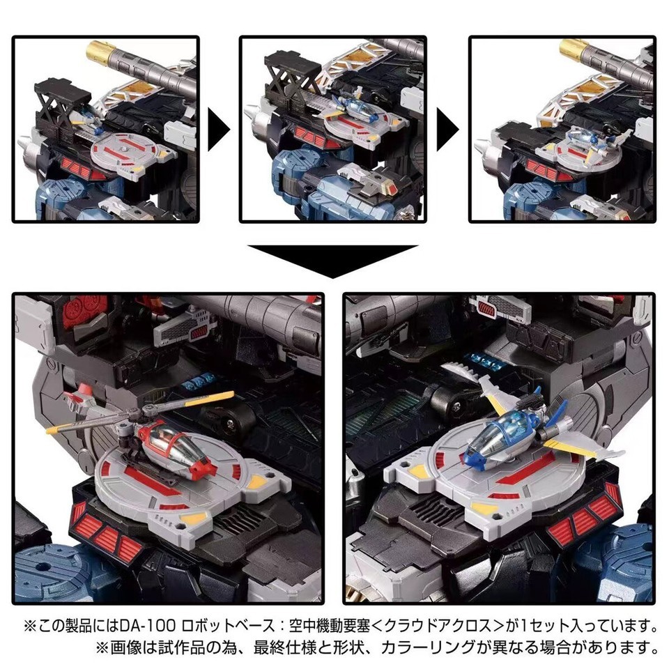 NEW Takara Tomy TOYS Diaclone DA-100 &amp; DA-95 ROBOT Toy model In Stock