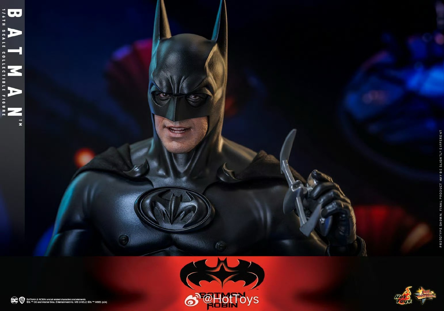 Ready! New Hot Toys MMS786 Batman &amp; Robin - Batman 1/6 Collectible Action Figure