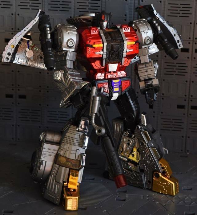 Reissue! New Gigapower Gigasaurs GP HQ-04R HQ04R Graviter Dinobots Chrome Ver.