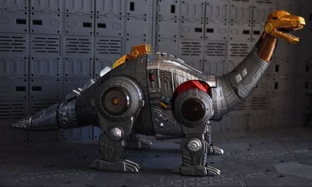Reissue! New Gigapower Gigasaurs GP HQ-04R HQ04R Graviter Dinobots Chrome Ver.
