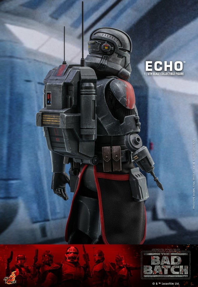 Hottoys Star Wars The Bad Batch 1/6th scale Echo Collectible Figure TMS042 NEW