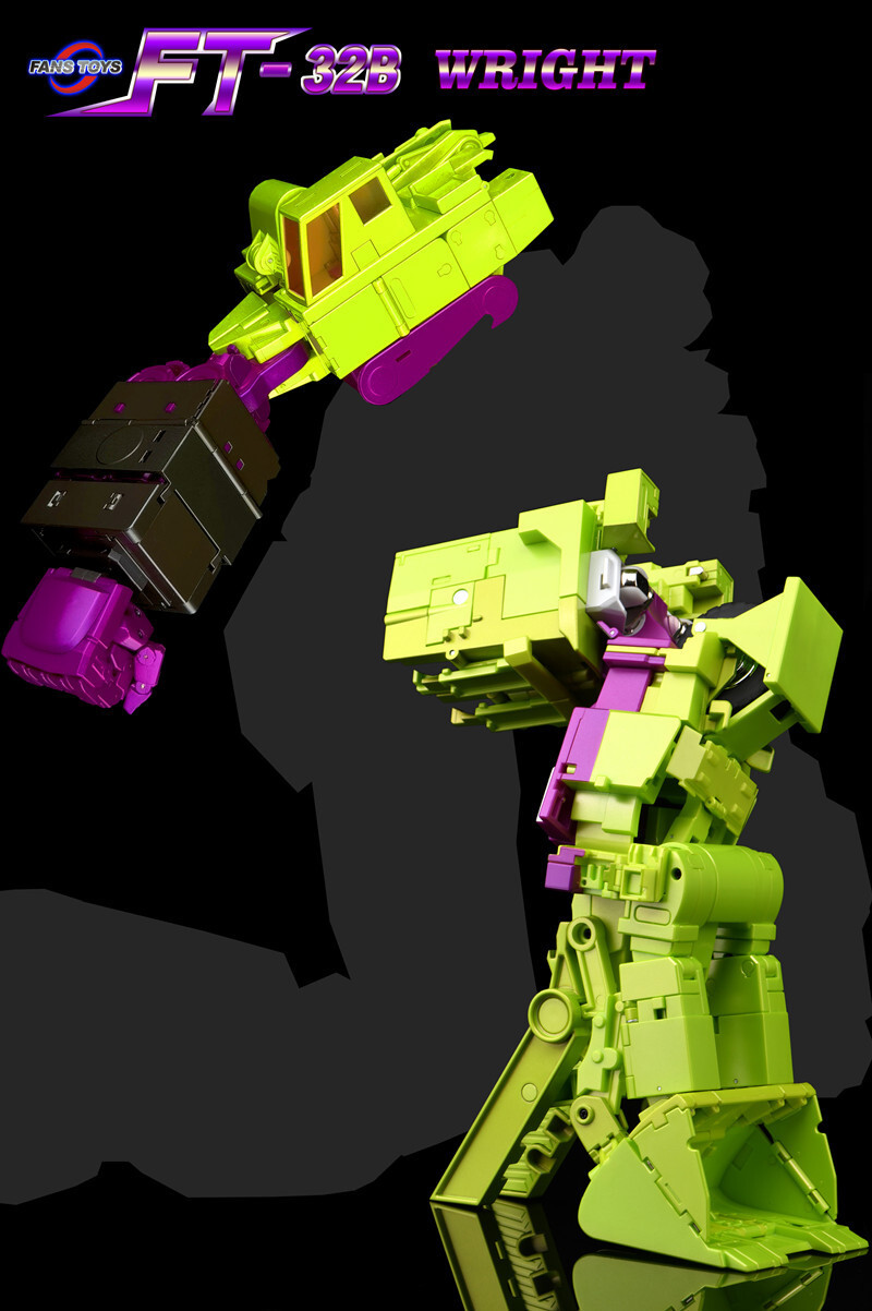In Stock New FansToys FT-32B Wright Scavenger Devastator Transform Action Figure