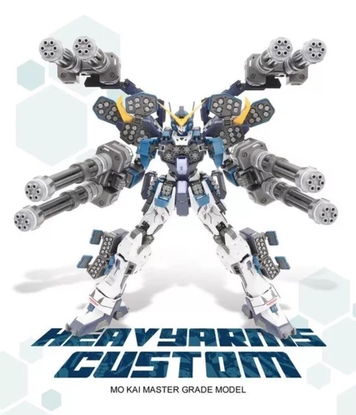 Super Nova MG 1/100 Heavyarms Custom EW XXXG-01H2 Toy Model In Stock