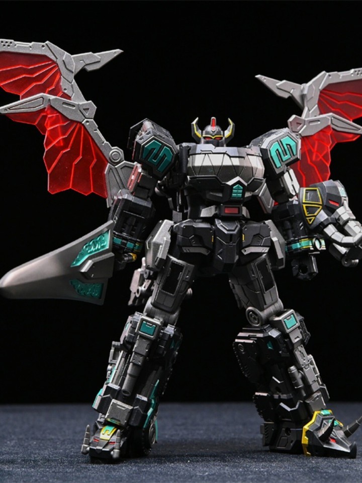 IN STOCK Lucky Cat Micro Cosmos MC-03B mini Beast Lord Meagzord Black set of 5