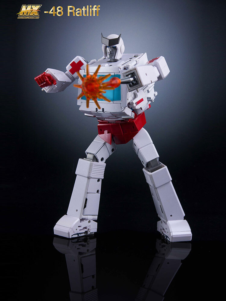 In Stock New X-Transbots MX-48 Ratliff Ratchet Transforms Action Figure Toy