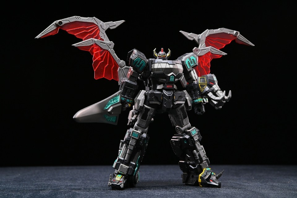 IN STOCK Lucky Cat Micro Cosmos MC-03B mini Beast Lord Meagzord Black set of 5