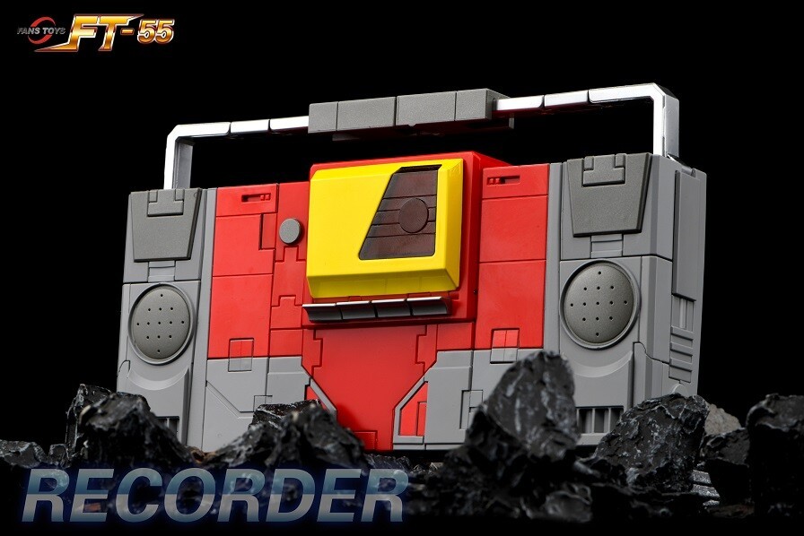 Ready! New FansToys FT-55 Recorder Blaster w/ Rewind Set of 2 Action Figure Toy