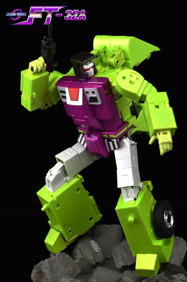 In Stock New FansToys FT-32A G1 Scrapper Devastator Transformable Action Figure
