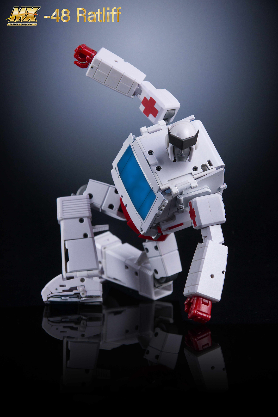 In Stock New X-Transbots MX-48 Ratliff Ratchet Transforms Action Figure Toy