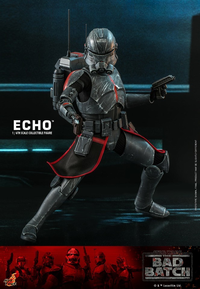 Hottoys Star Wars The Bad Batch 1/6th scale Echo Collectible Figure TMS042 NEW