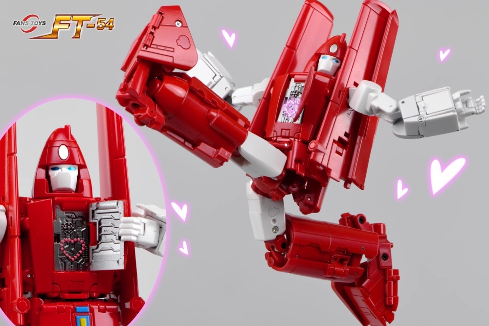Ready! New FansToys FT-54 G1 MP Powerglide Action Figure Transforms Toy Model
