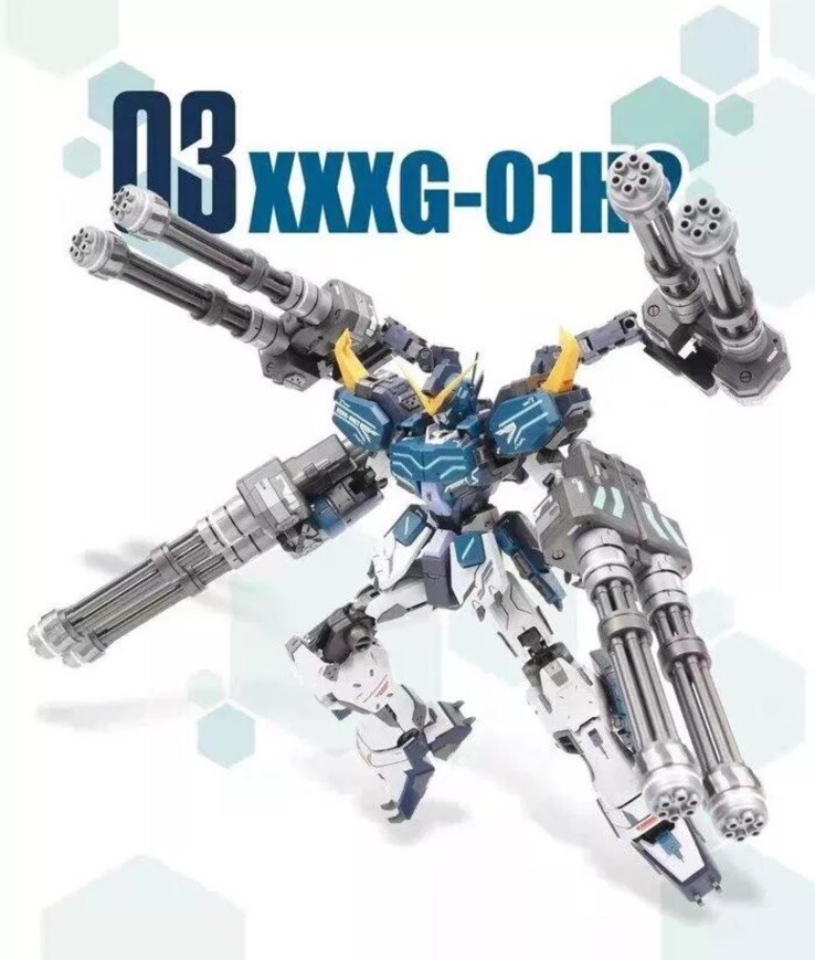 Super Nova MG 1/100 Heavyarms Custom EW XXXG-01H2 Toy Model In Stock