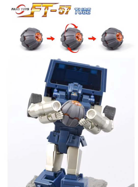 New FansToys FT-57 Pipes Action Figure FT57 Transforms Toy In Stock