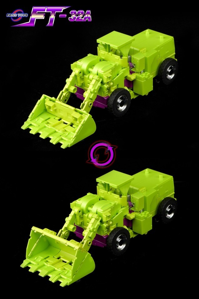 In Stock New FansToys FT-32A G1 Scrapper Devastator Transformable Action Figure