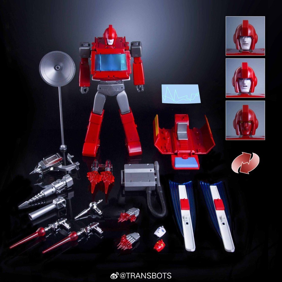 In Stock New X-Transbots MX-47 Ron Ironhide Action Figure Transforms Toy