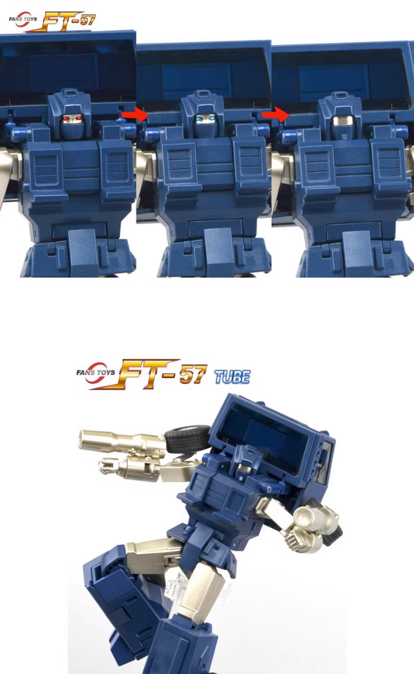 New FansToys FT-57 Pipes Action Figure FT57 Transforms Toy In Stock