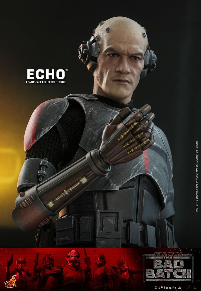 Hottoys Star Wars The Bad Batch 1/6th scale Echo Collectible Figure TMS042 NEW