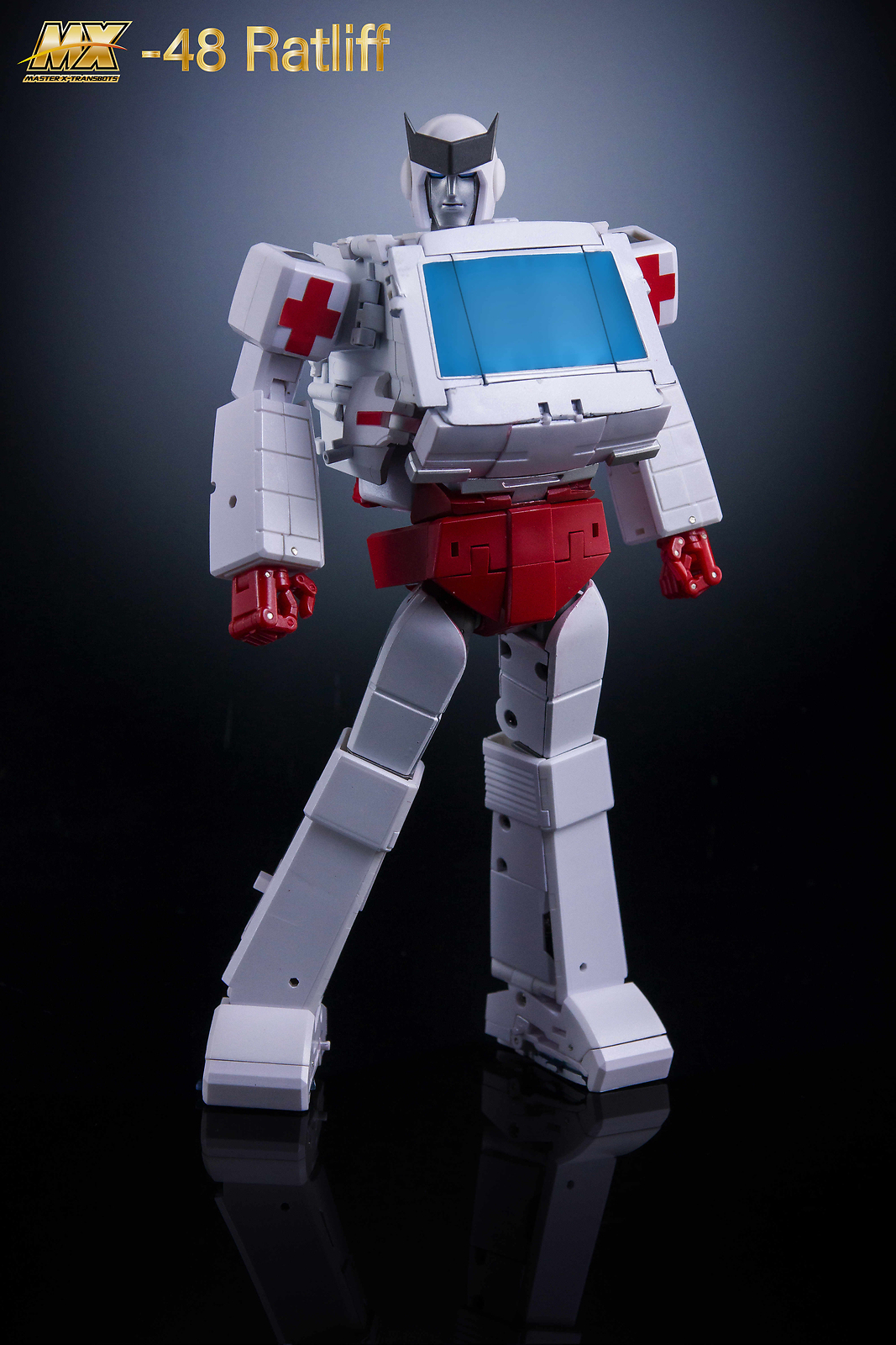 In Stock New X-Transbots MX-48 Ratliff Ratchet Transforms Action Figure Toy
