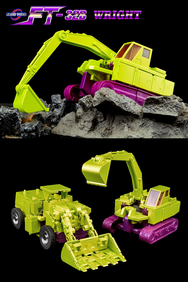 In Stock New FansToys FT-32B Wright Scavenger Devastator Transform Action Figure