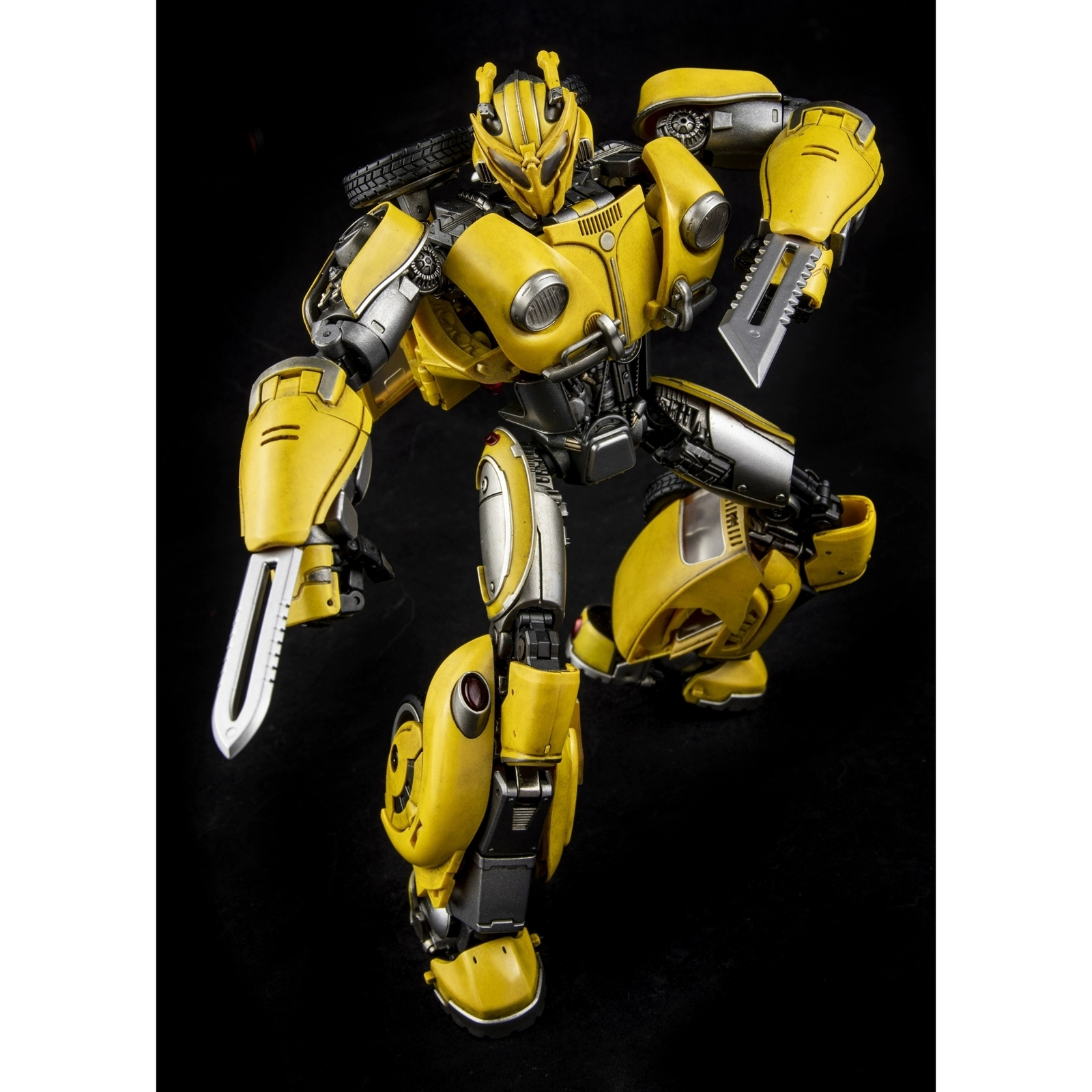 In Stock New Zeta Toys ZV-01 ZV01 Yellow Bee Pioneer Beetle 21cm Action Figure