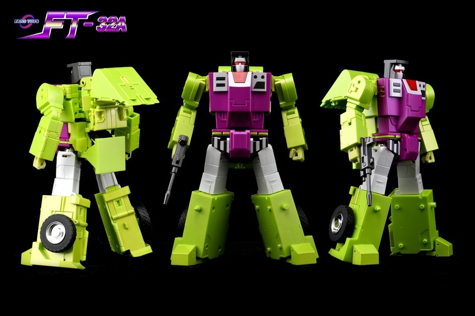 In Stock New FansToys FT-32A G1 Scrapper Devastator Transformable Action Figure