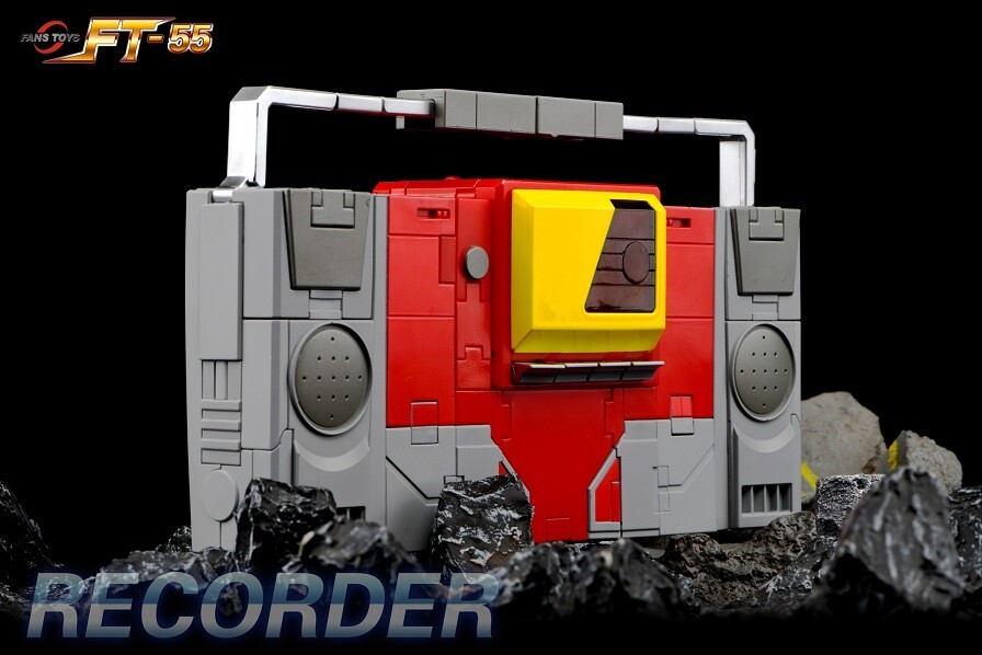 Ready! New FansToys FT-55 Recorder Blaster w/ Rewind Set of 2 Action Figure Toy