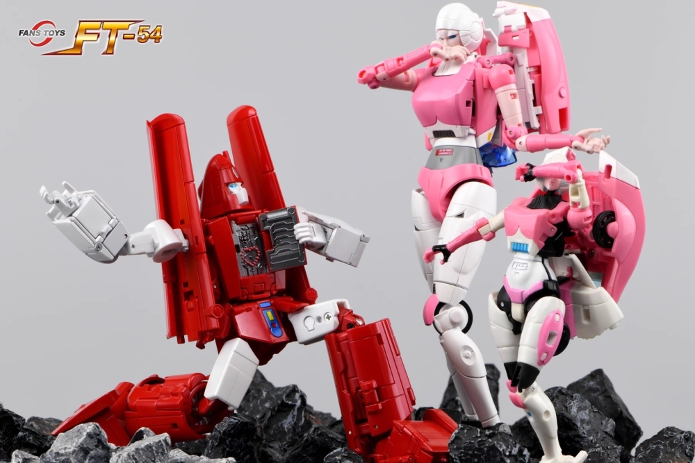 Ready! New FansToys FT-54 G1 MP Powerglide Action Figure Transforms Toy Model