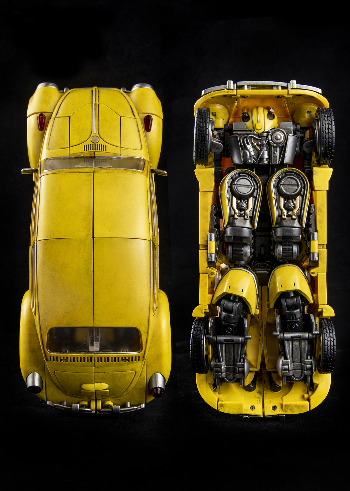 In Stock New Zeta Toys ZV-01 ZV01 Yellow Bee Pioneer Beetle 21cm Action Figure