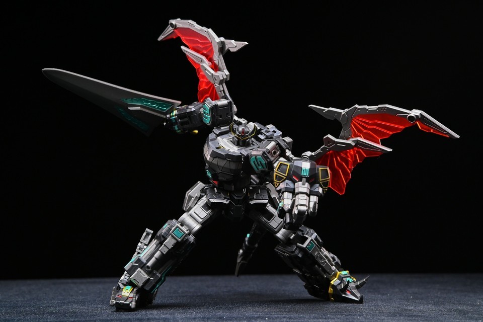 IN STOCK Lucky Cat Micro Cosmos MC-03B mini Beast Lord Meagzord Black set of 5