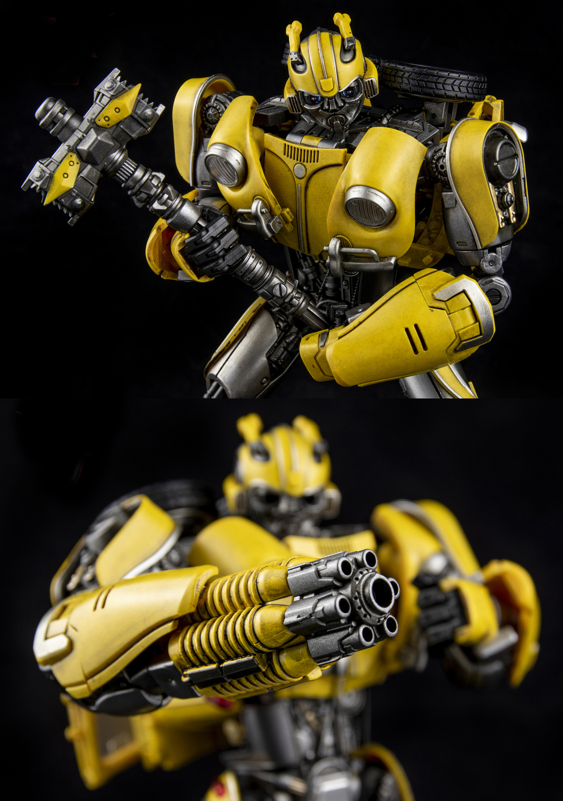 In Stock New Zeta Toys ZV-01 ZV01 Yellow Bee Pioneer Beetle 21cm Action Figure