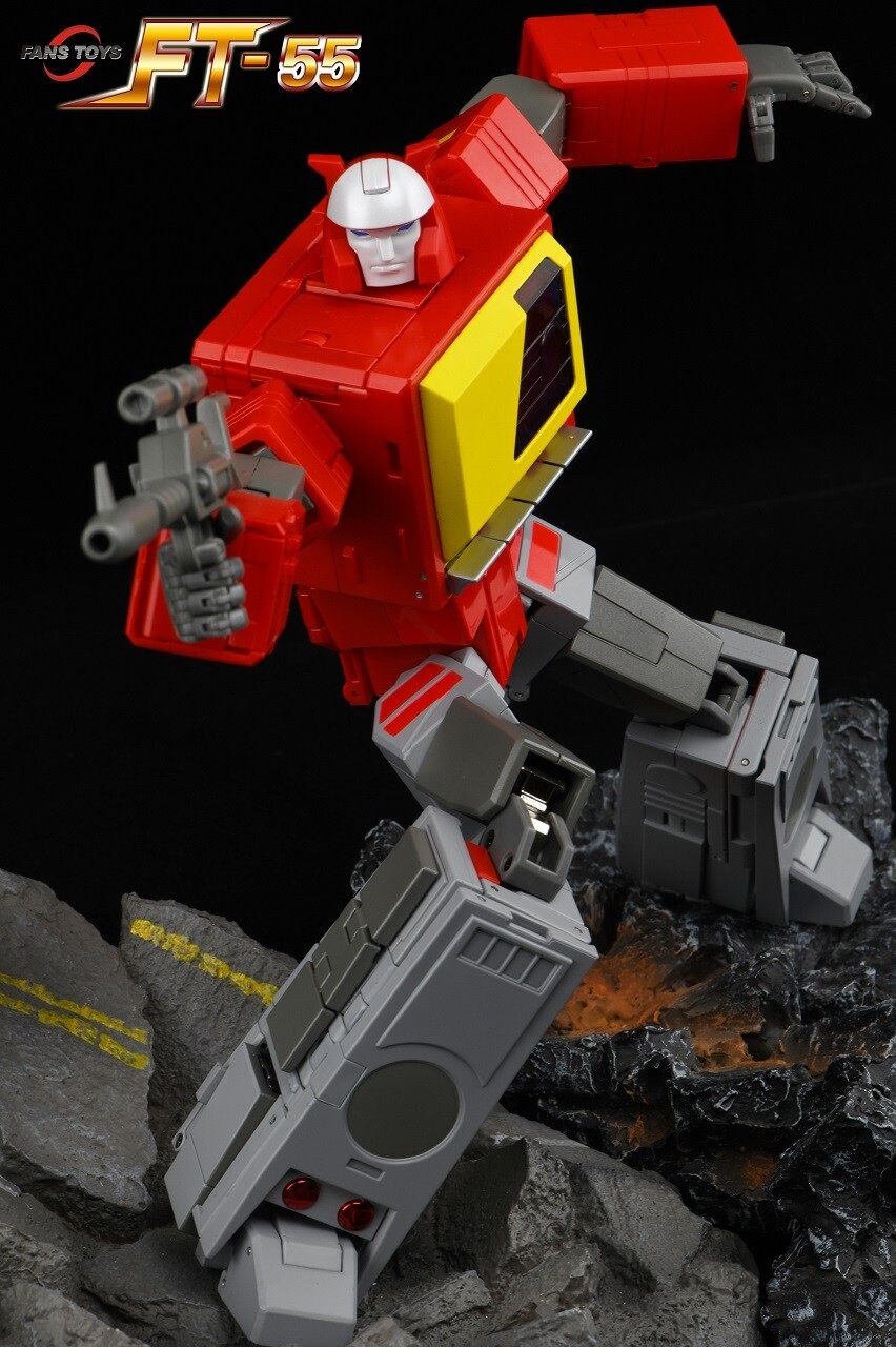 Ready! New FansToys FT-55 Recorder Blaster w/ Rewind Set of 2 Action Figure Toy