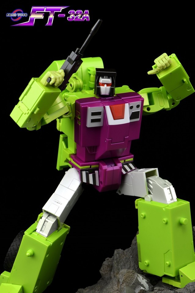 In Stock New FansToys FT-32A G1 Scrapper Devastator Transformable Action Figure