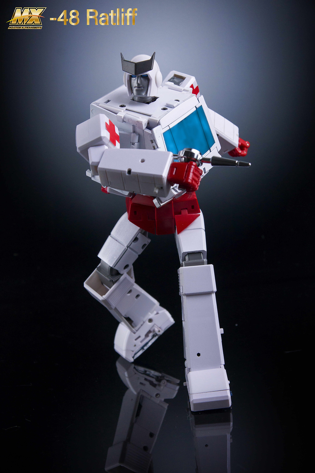 In Stock New X-Transbots MX-48 Ratliff Ratchet Transforms Action Figure Toy