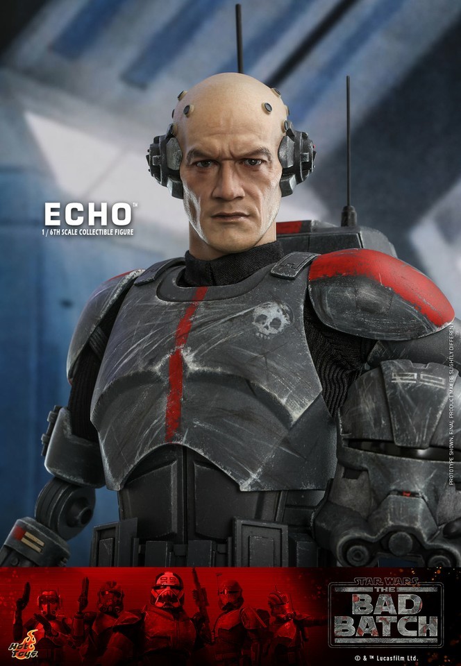 Hottoys Star Wars The Bad Batch 1/6th scale Echo Collectible Figure TMS042 NEW
