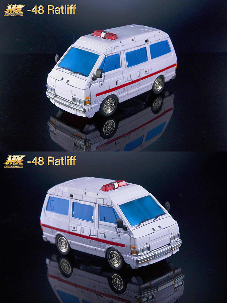 In Stock New X-Transbots MX-48 Ratliff Ratchet Transforms Action Figure Toy